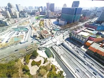 鄭州二七廣場隧道工程正在收尾 5月31日前周邊多條道路通行規(guī)則有變